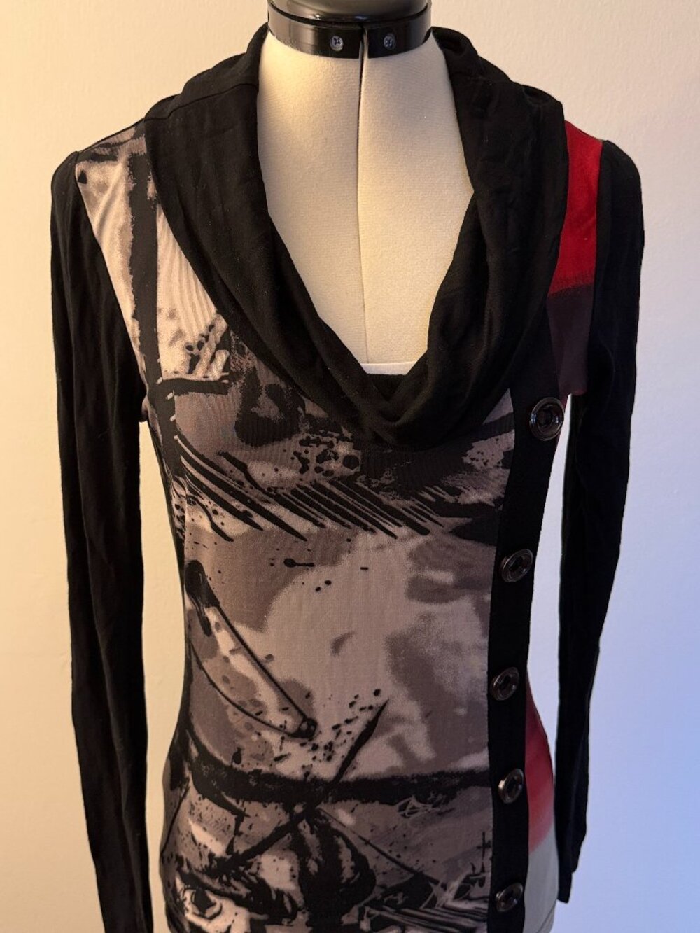 Tango Mango blouse long sleeves size XS